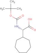 (2S)-2-{[(tert-butoxy)carbonyl]amino}-2-cycloheptylacetic acid ee