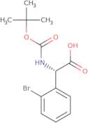 (S)-2-(2-bromophenyl)-2-((tert-butoxycarbonyl)amino)acetic acid