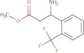 Methyl (3R)-3-amino-3-[2-(trifluoromethyl)phenyl]propanoate