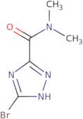 3-Bromo-N,N-dimethyl-1H-1,2,4-triazole-5-carboxamide