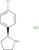 (S)-2-(4-Chlorophenyl)pyrrolidine hydrochloride ee