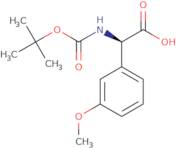 Boc-(R)-2-amino-2-(3-methoxyphenyl)acetic acid