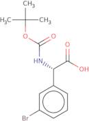 Boc-(S)-2-amino-2-(3-bromophenyl)acetic acid