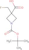 1-[(tert-Butoxy)carbonyl]-3-(fluoromethyl)azetidine-3-carboxylic acid