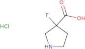 3-Fluoropyrrolidine-3-carboxylic acid hydrochloride