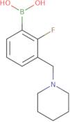 2-Fluoro-3-(piperidin-1-ylmethyl)phenylboronic acid