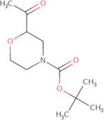 4-Boc-2-(acetyl)morpholine