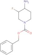 benzyl 4-amino-3-fluoropiperidine-1-carboxylate