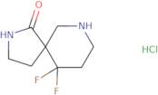 10,10-Difluoro-2,7-diaza-spiro[4.5]decan-1-one hydrochloride