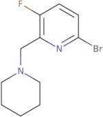 6-Bromo-3-fluoro-2-piperidin-1-ylmethylpyridine