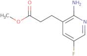 Methyl 3-(2-amino-5-fluoropyridin-3-yl)propanoate