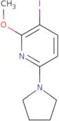 3-Iodo-2-methoxy-6-(pyrrolidin-1-yl)pyridine