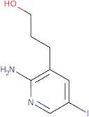 3-(2-Amino-5-iodopyridin-3-yl)propan-1-ol