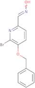 (Z)-5-(Benzyloxy)-6-bromopicolinaldehyde oxime