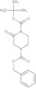 4-Benzyl 1-tert-Butyl 2-Oxopiperazine-1,4-dicarboxylate