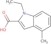 1-Ethyl-4-methyl-1H-indole-2-carboxylic acid
