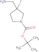 tert-Butyl 3-(aminomethyl)-3-fluoropyrrolidine-1-carboxylate