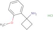 1-(2-Methoxyphenyl)cyclobutan-1-amine hydrochloride