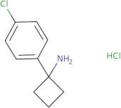 1-(4-Chlorophenyl)cyclobutan-1-amine hydrochloride