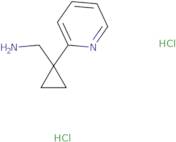 [1-(Pyridin-2-yl)cyclopropyl]methanamine dihydrochloride