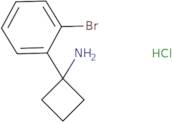 1-(2-bromophenyl)cyclobutan-1-amine hydrochloride