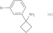 1-(3-Bromophenyl)cyclobutan-1-amine hydrochloride