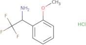 2,2,2-trifluoro-1-(2-methoxyphenyl)ethanamine hydrochloride