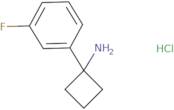 1-(3-Fluorophenyl)cyclobutan-1-amine hydrochloride