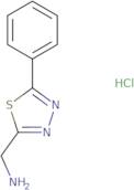 (5-Phenyl-1,3,4-thiadiazol-2-yl)methanamine hydrochloride