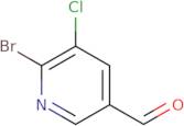 6-Bromo-5-chloropyridine-3-carbaldehyde