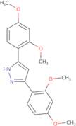 3,5-Bis(2,4-dimethoxyphenyl)-1H-pyrazole