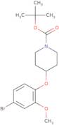 tert-Butyl 4-(4-bromo-2-methoxyphenoxy)piperidine-1-carboxylate