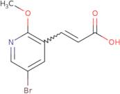 3-(5-Bromo-2-methoxy-pyridin-3-yl)-acrylic acid