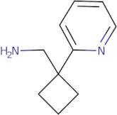 [1-(Pyridin-2-yl)cyclobutyl]methanamine