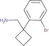 [1-(2-Bromophenyl)cyclobutyl]methanamine