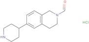 6-(Piperidin-4-yl)-3,4-dihydroisoquinoline-2(1H)-carbaldehyde hydrochloride