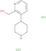 (3-(Piperidin-4-yl)pyridin-2-yl)methanol dihydrochloride