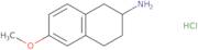 6-Methoxy-1,2,3,4-tetrahydro-naphthalen-2-ylamine hydrochloride