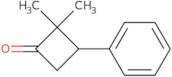 2,2-Dimethyl-3-phenylcyclobutan-1-one