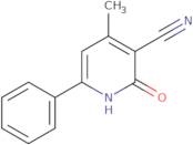 4-Methyl-2-oxo-6-phenyl-1,2-dihydropyridine-3-carbonitrile