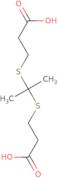 3,3-(Propane-2,2-diylbis(sulfanediyl))dipropionic acid