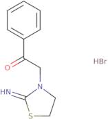 2-(2-Imino-1,3-thiazolidin-3-yl)-1-phenylethanone hydrobromide