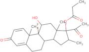 21-Deschloro clobetasol 17-propionate