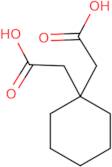 2-[1-(Carboxymethyl)cyclohexyl]acetic acid