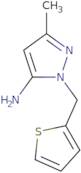 5-Methyl-2-thiophen-2-ylmethyl-2H-pyrazol-3-ylamine