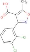 3-(2,3-Dichlorophenyl)-5-methyl-1,2-oxazole-4-carboxylic acid