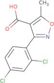 3-(2,4-Dichlorophenyl)-5-methyl-1,2-oxazole-4-carboxylic acid