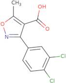 3-(3,4-Dichlorophenyl)-5-methyl-1,2-oxazole-4-carboxylic acid