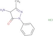 4-Amino-3-methyl-1-phenyl-4,5-dihydro-1H-pyrazol-5-one hydrochloride