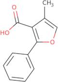 4-Methyl-2-phenylfuran-3-carboxylic acid